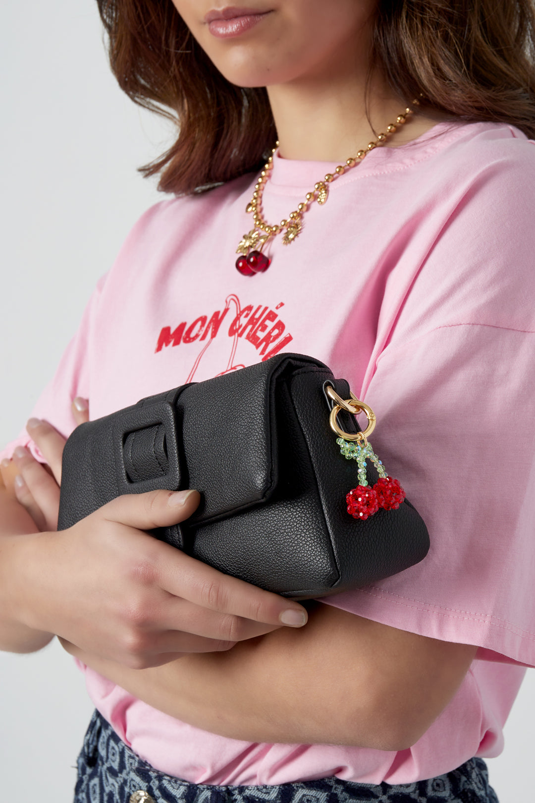 Cherry charm hanger
