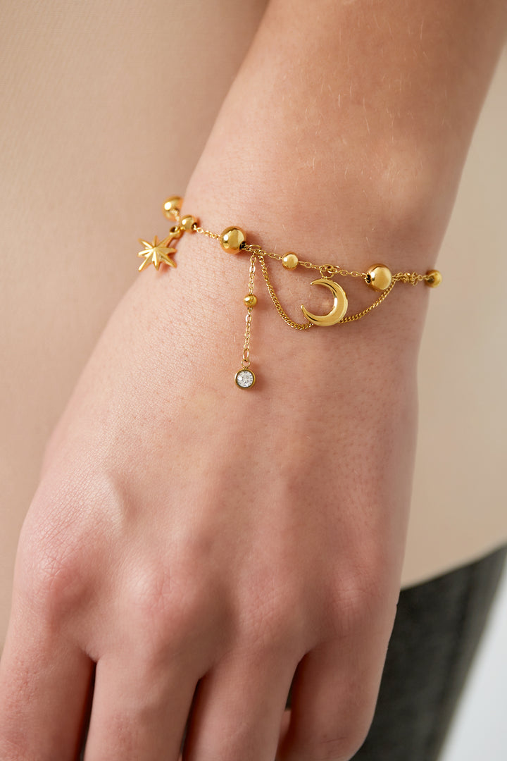 armband trendy moon