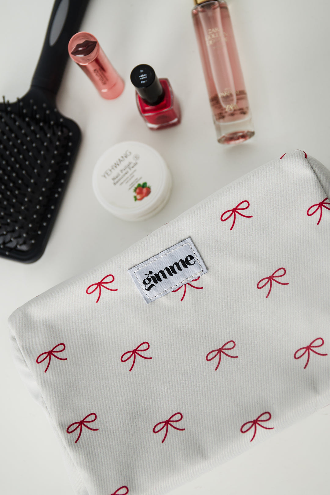 Make-up tas strikjes