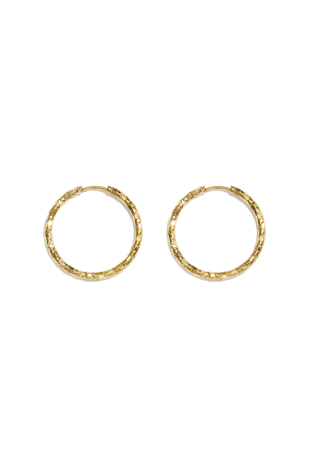Oorbellen van roestvrij staal, Circle Simple, Simple Series, damessieraden