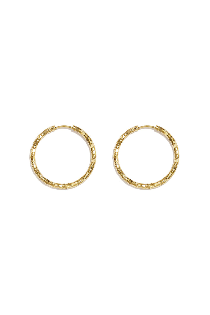 Oorbellen van roestvrij staal, Circle Simple, Simple Series, damessieraden