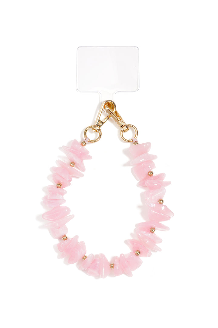 Telefoonketting met kralen, eenvoudige acryl accessoires voor dagelijks gebruik