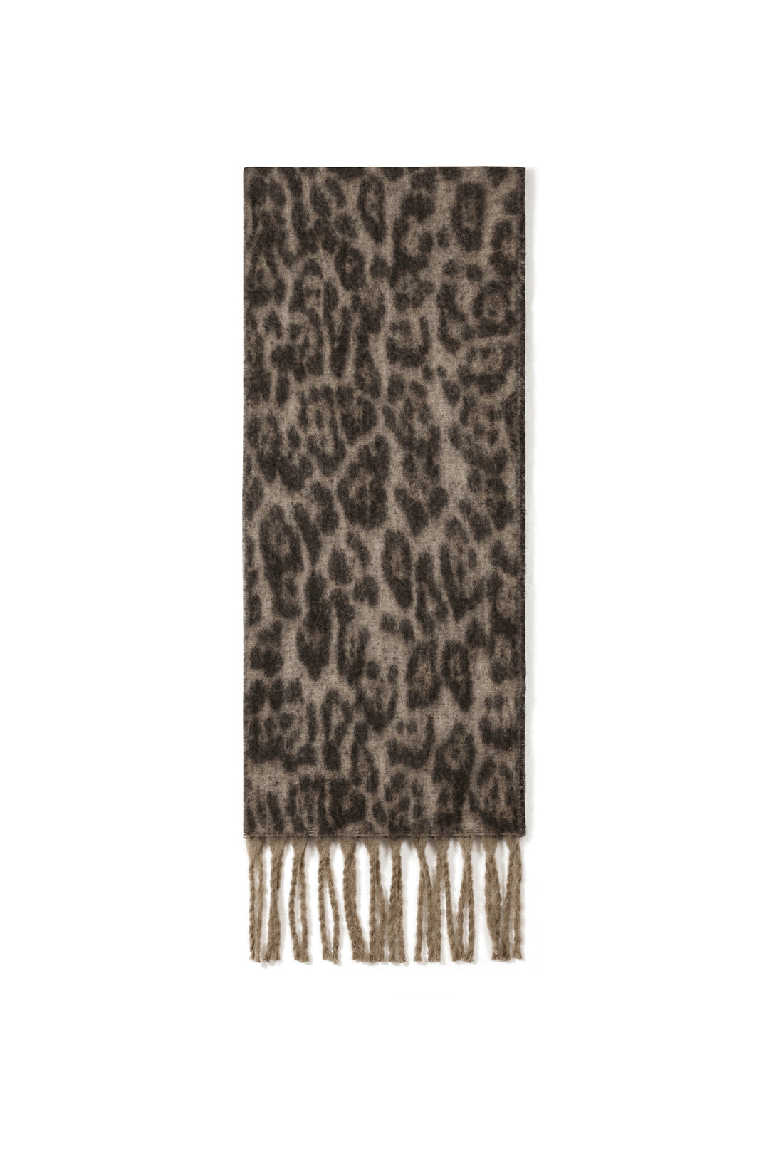 Wintersjaals met bloemenprint, casual, polyester, dagelijkse accessoires