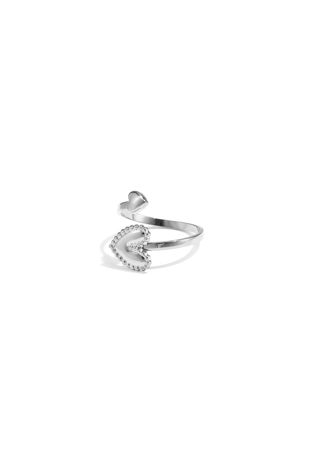 Ring met verstelbare harten