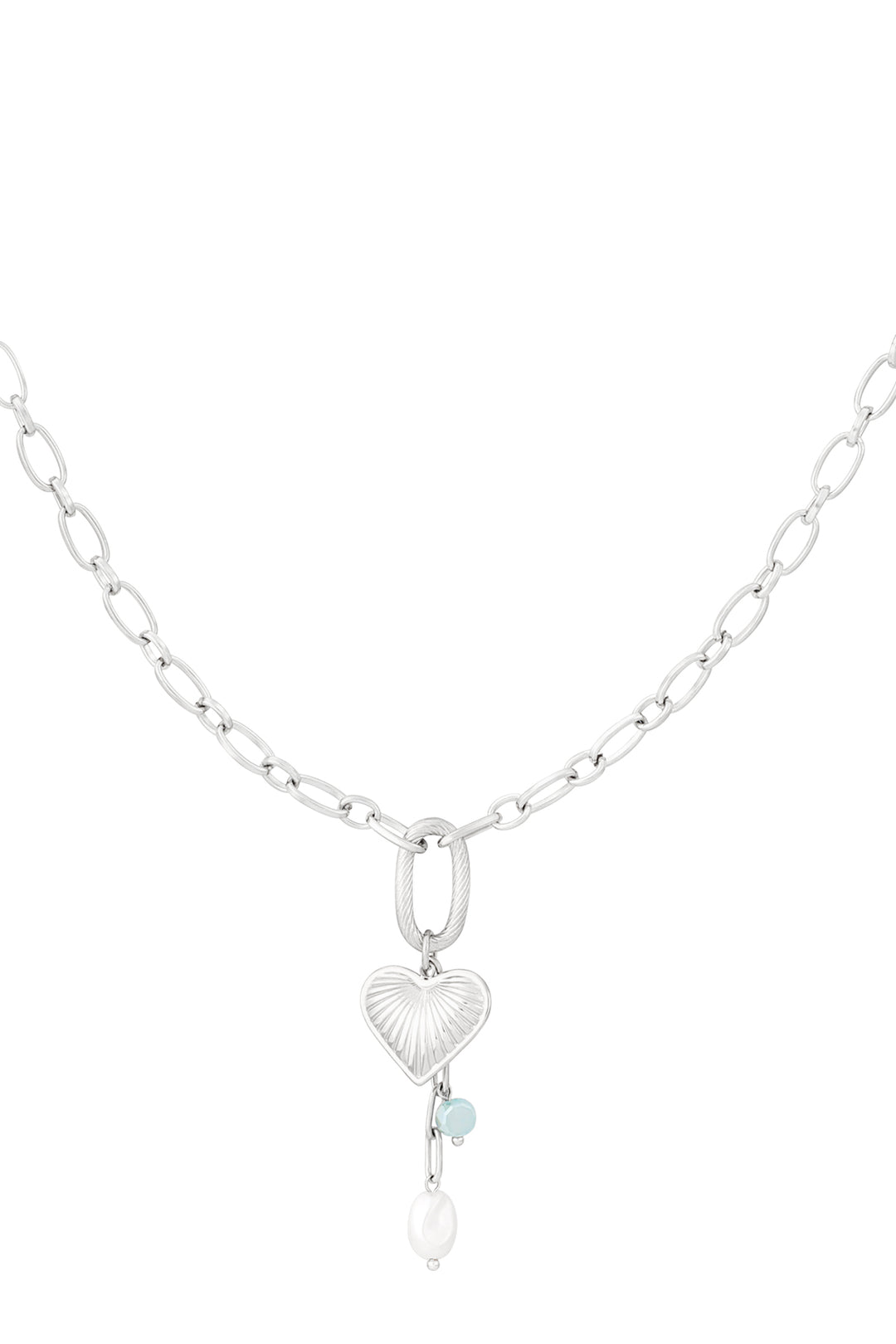 heart glow ketting