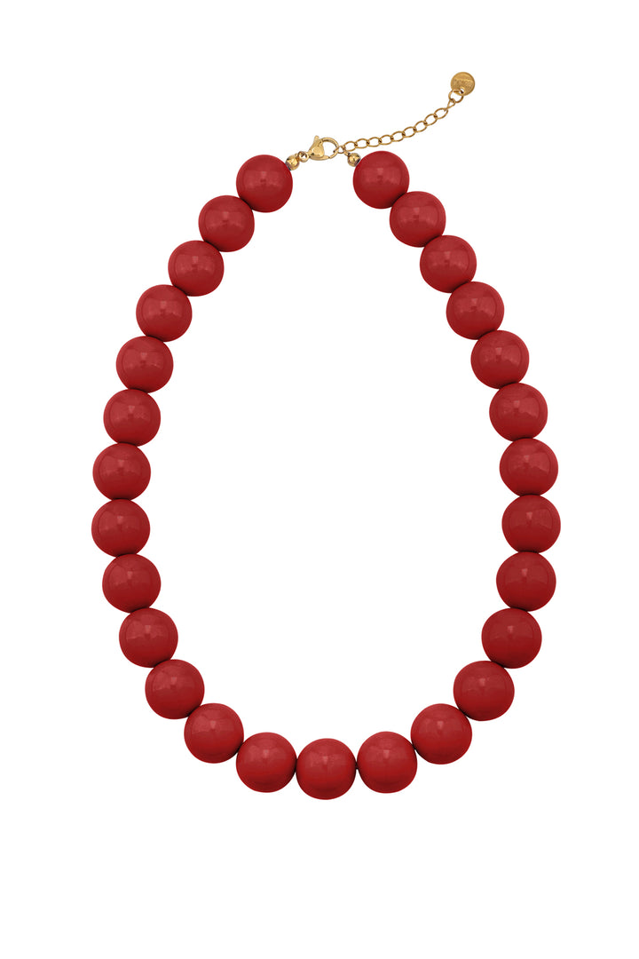 Ketting met grote kralen