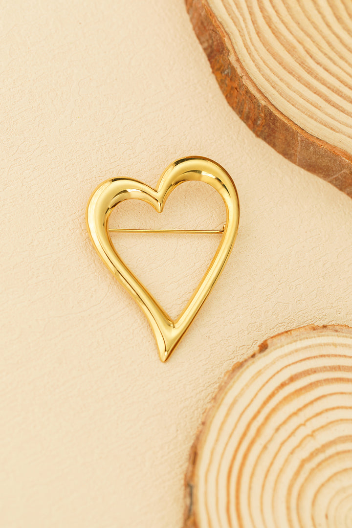 broche heart for you