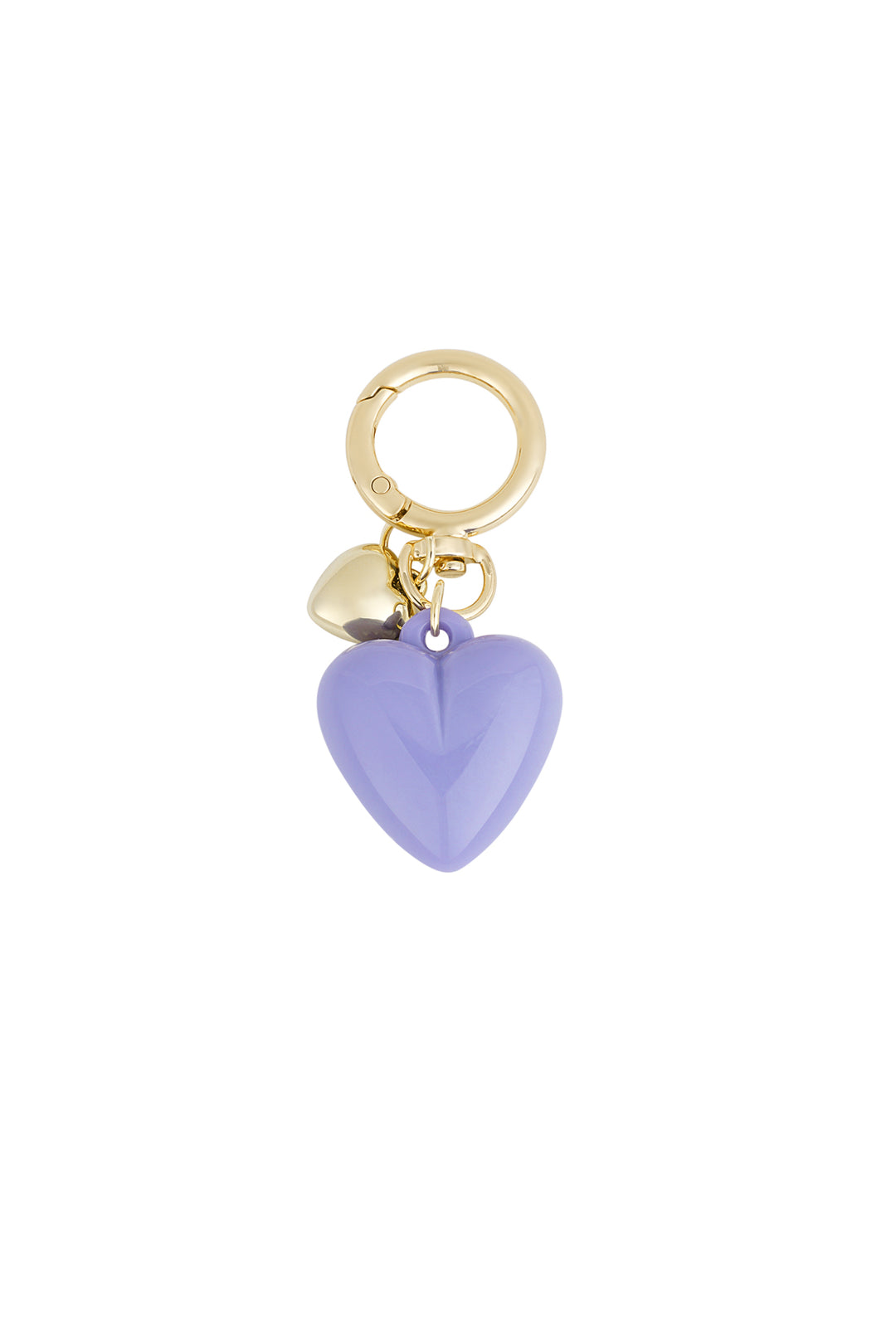 Double heart hanger