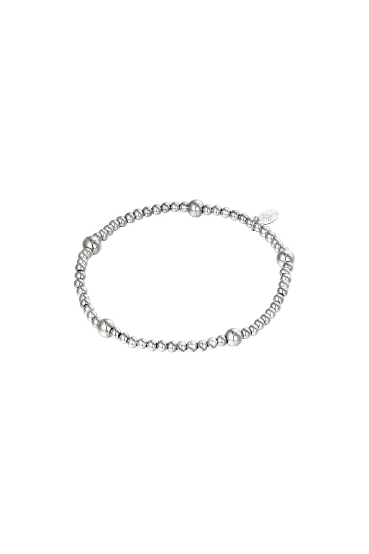 Armband Beady Goud kleur Stainless Steel
