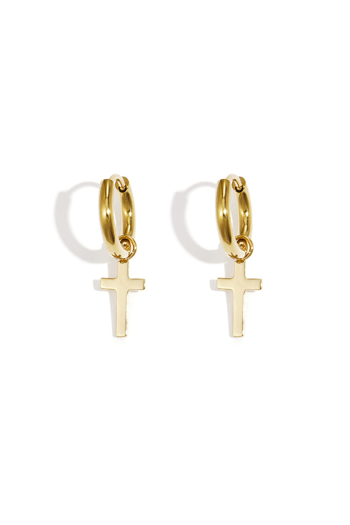 Oorbellen Faith Zilver Stainless Steel