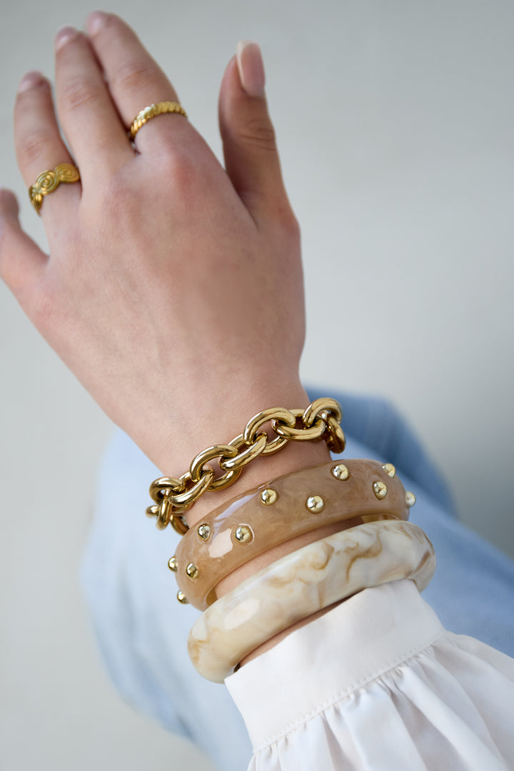 Chunky schakelarmband
