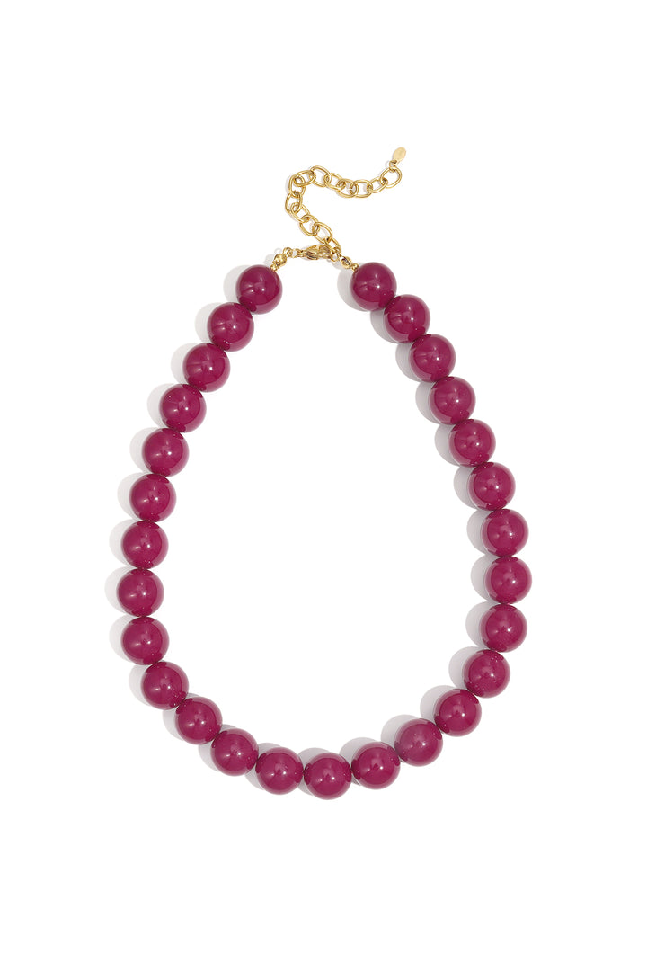 Ketting met grote kralen