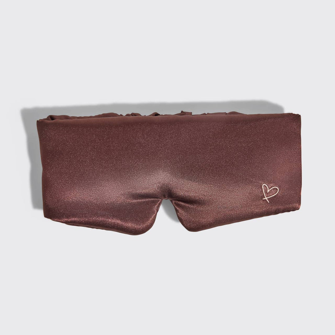 KITSCH Luxe Slaapset – Satijnen Kussensloop, Masker & Scrunchie (3‑delig)