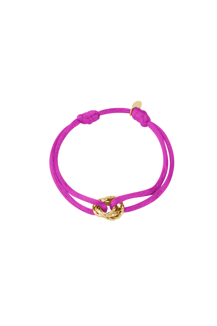 Armband met zonnige dagknoop