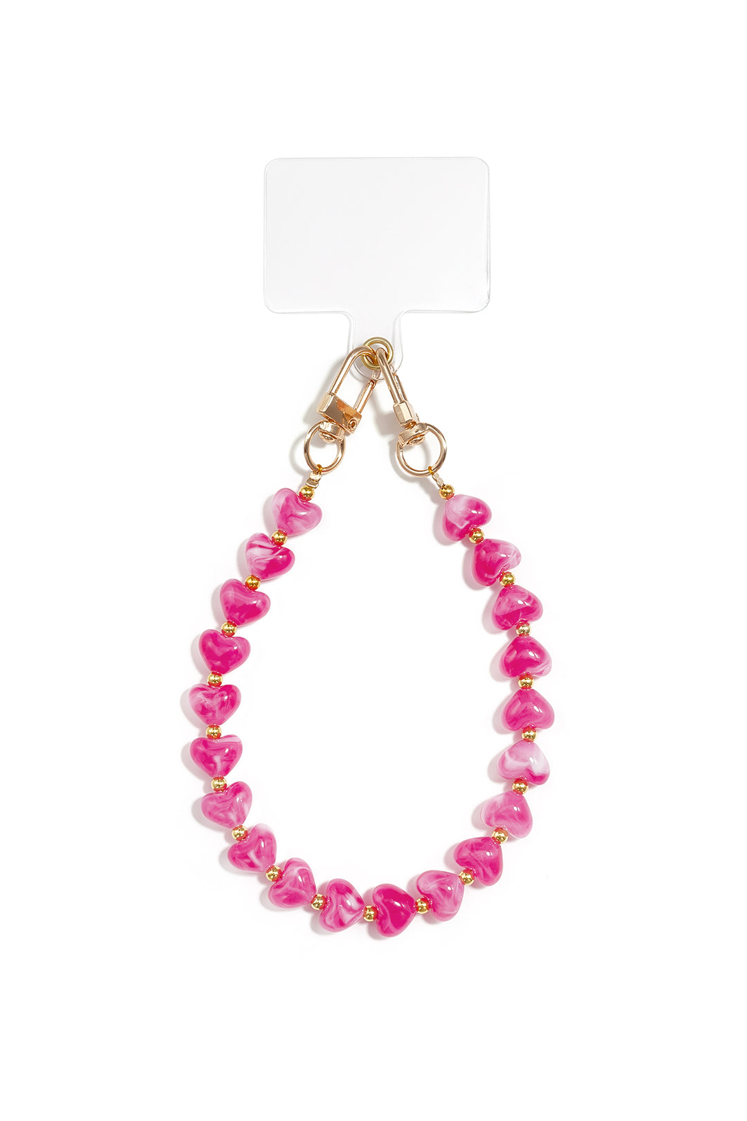 Telefoonketting met hartje, casual, acryl, dagelijkse accessoires
