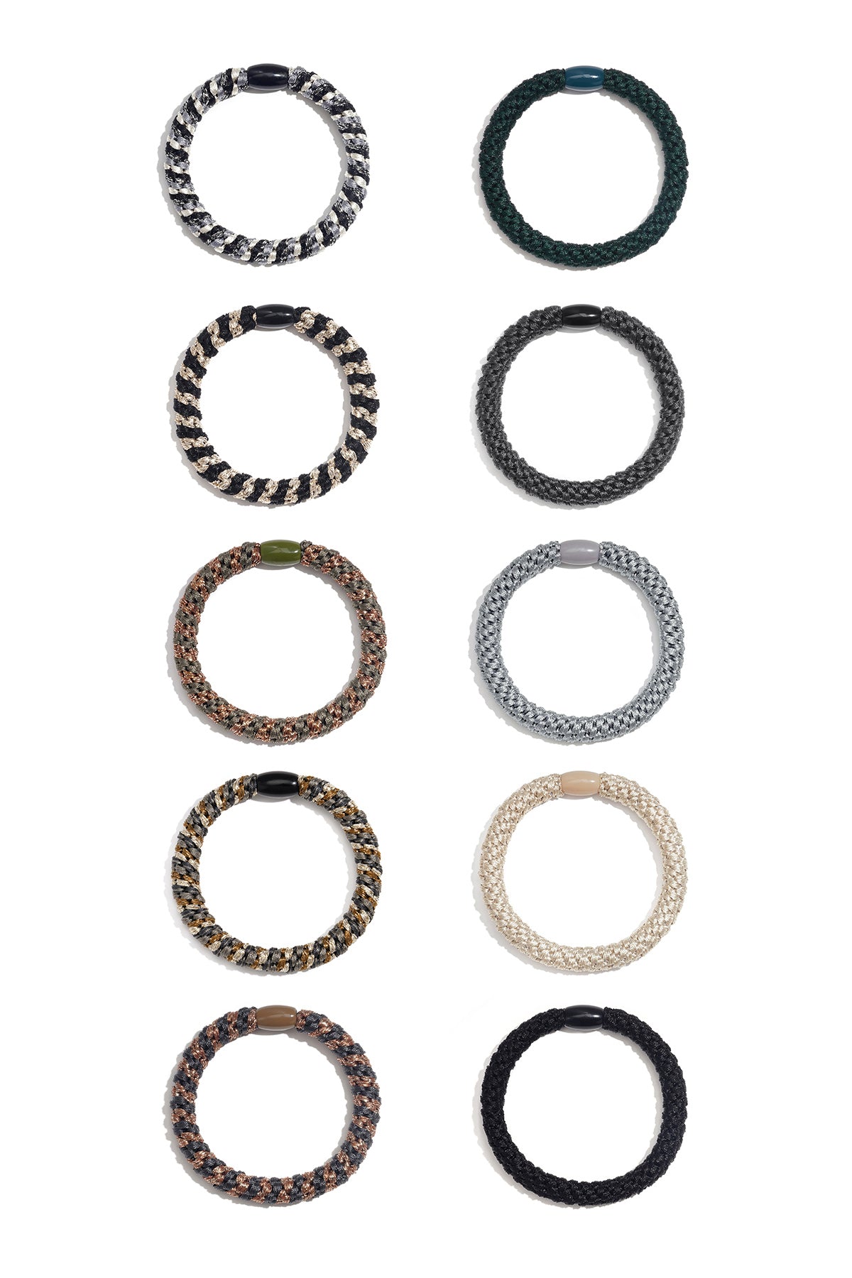 Hair tie bracelets Multi Polyester
