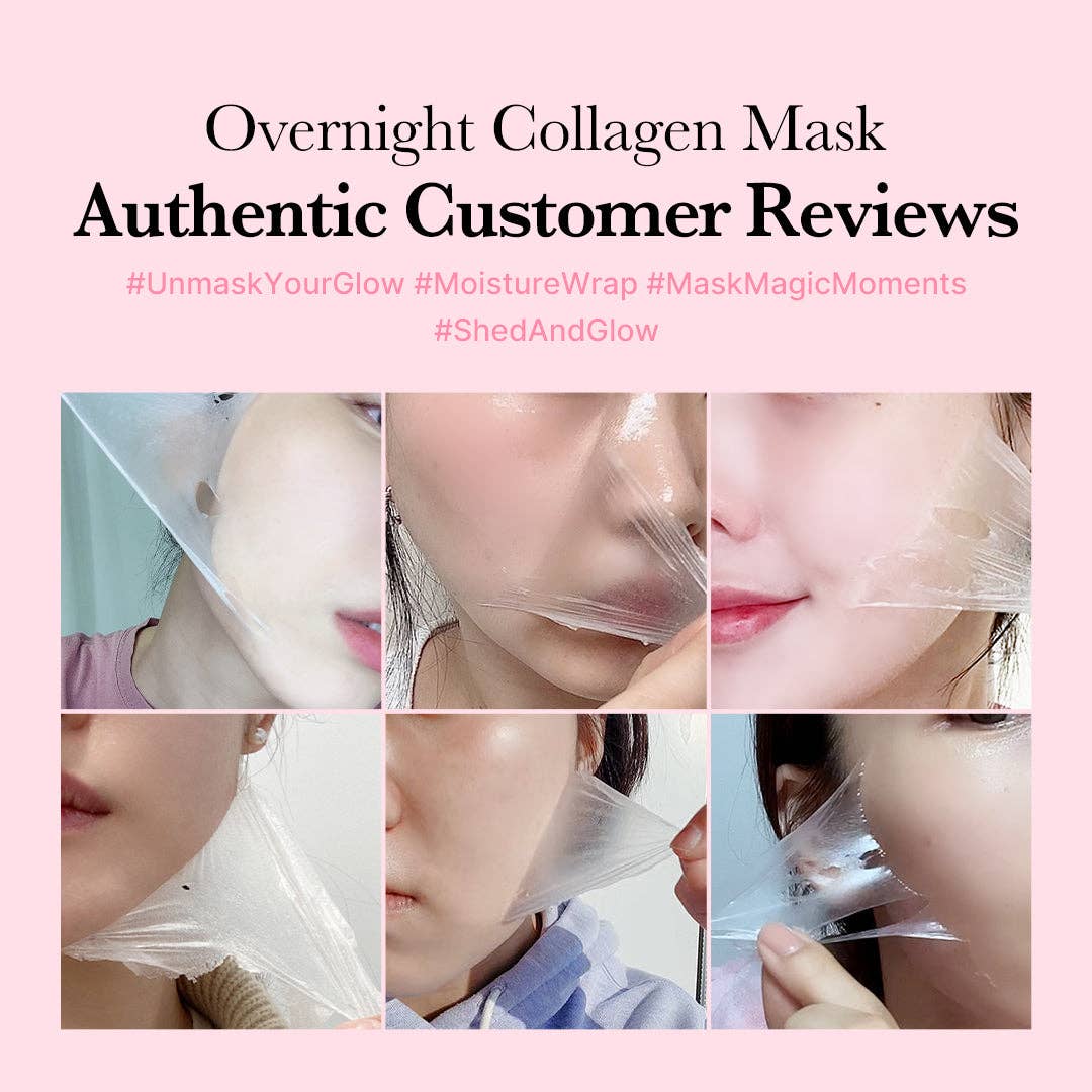 Medicube Collagen Night Wrapping Mask – Overnight glass‑skin ervaring