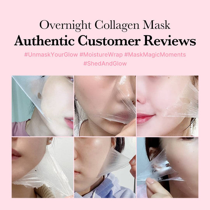 Medicube Collagen Night Wrapping Mask – Overnight glass‑skin ervaring