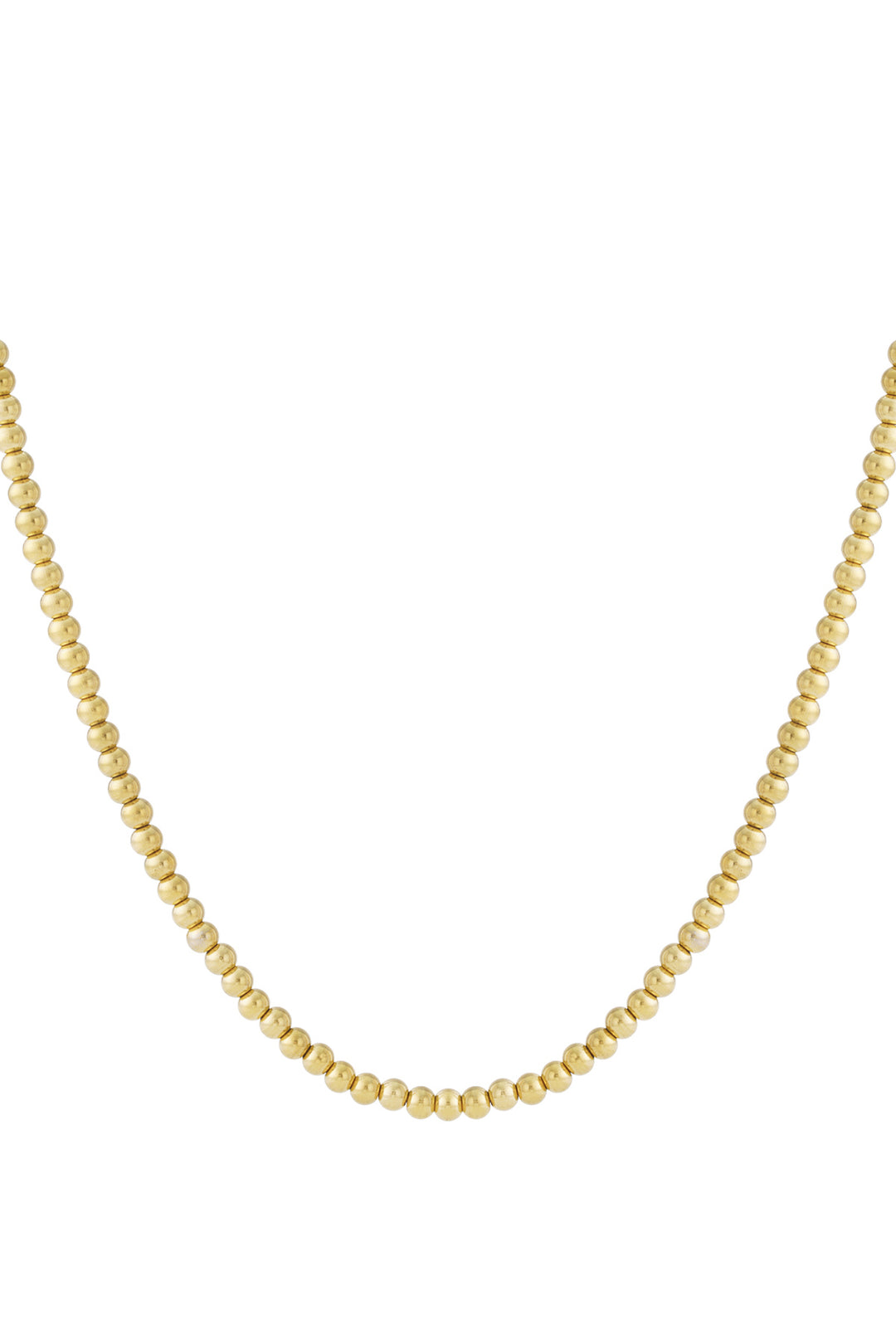 Ketting van massieve kralen - 6 mm