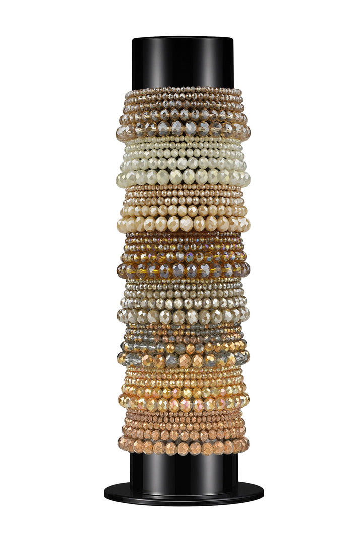Kristallen armbanden display set kralen casual dagelijkse eenvoudige serie dames sieraden