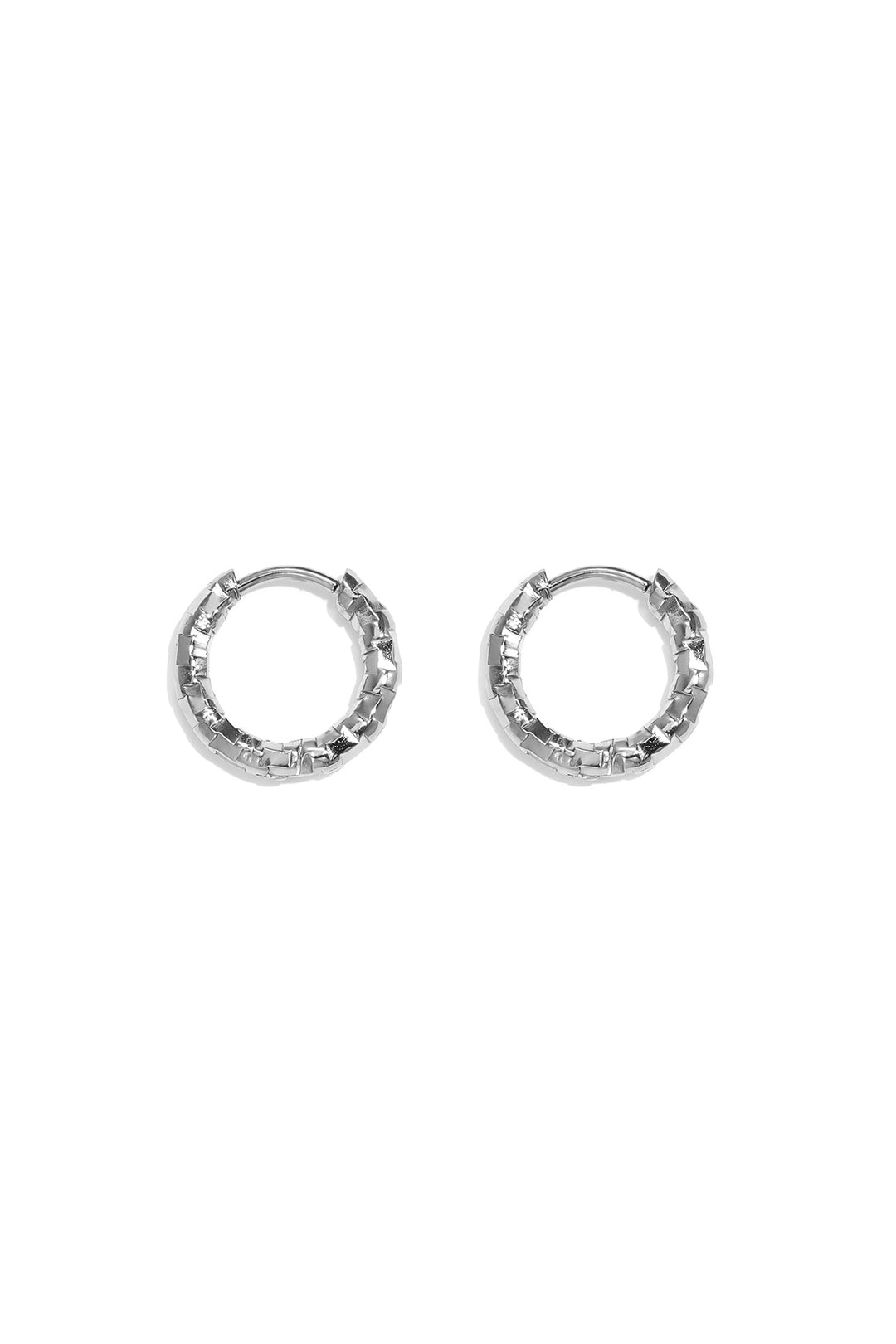 Oorbellen van roestvrij staal, Circle Simple, Simple Series, damessieraden