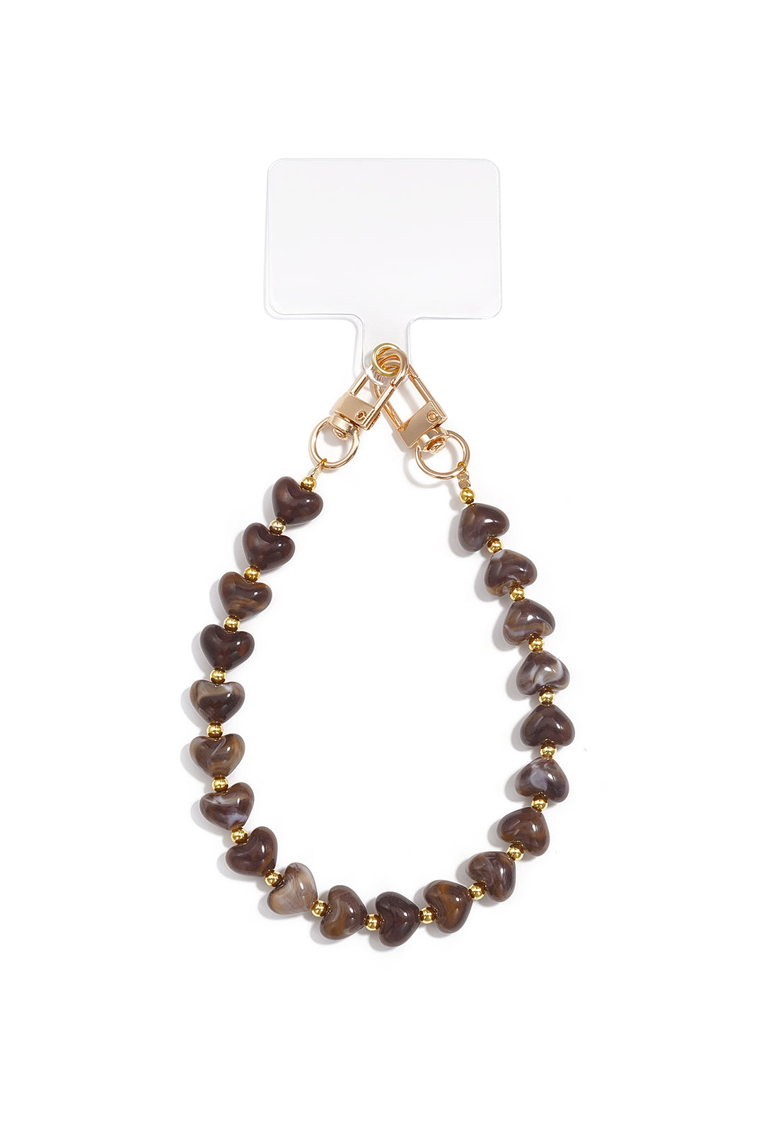 Telefoonketting met hartje, casual, acryl, dagelijkse accessoires