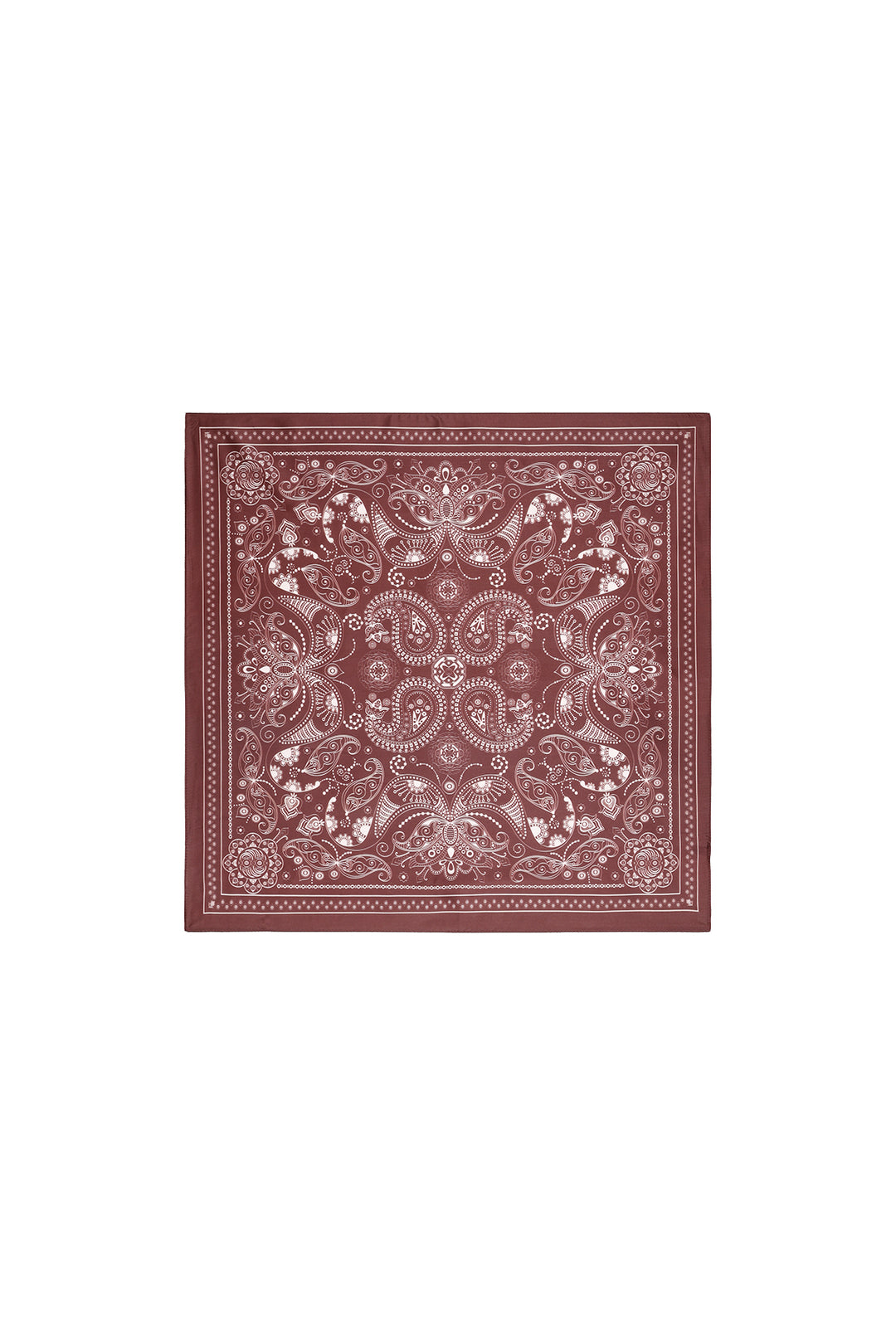 Zomersjaals met paisley-patroon, klassiek polyester, dagelijkse accessoires