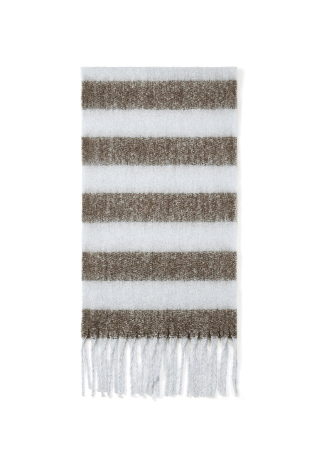 Wintersjaals met strepen, casual, polyester, dagelijkse accessoires