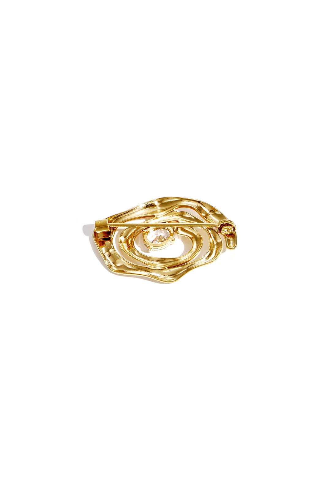 Hypnose broche met steentje