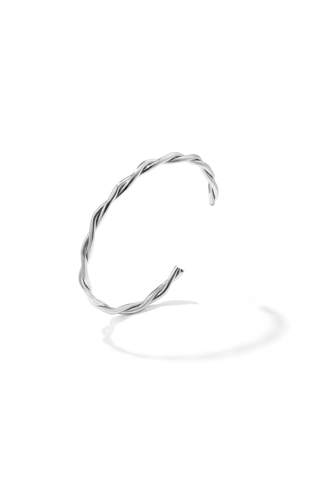 Bangle met gedraaid effect