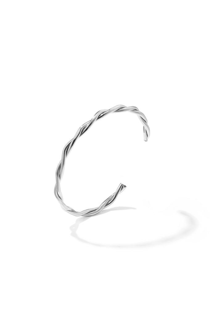 Bangle met gedraaid effect