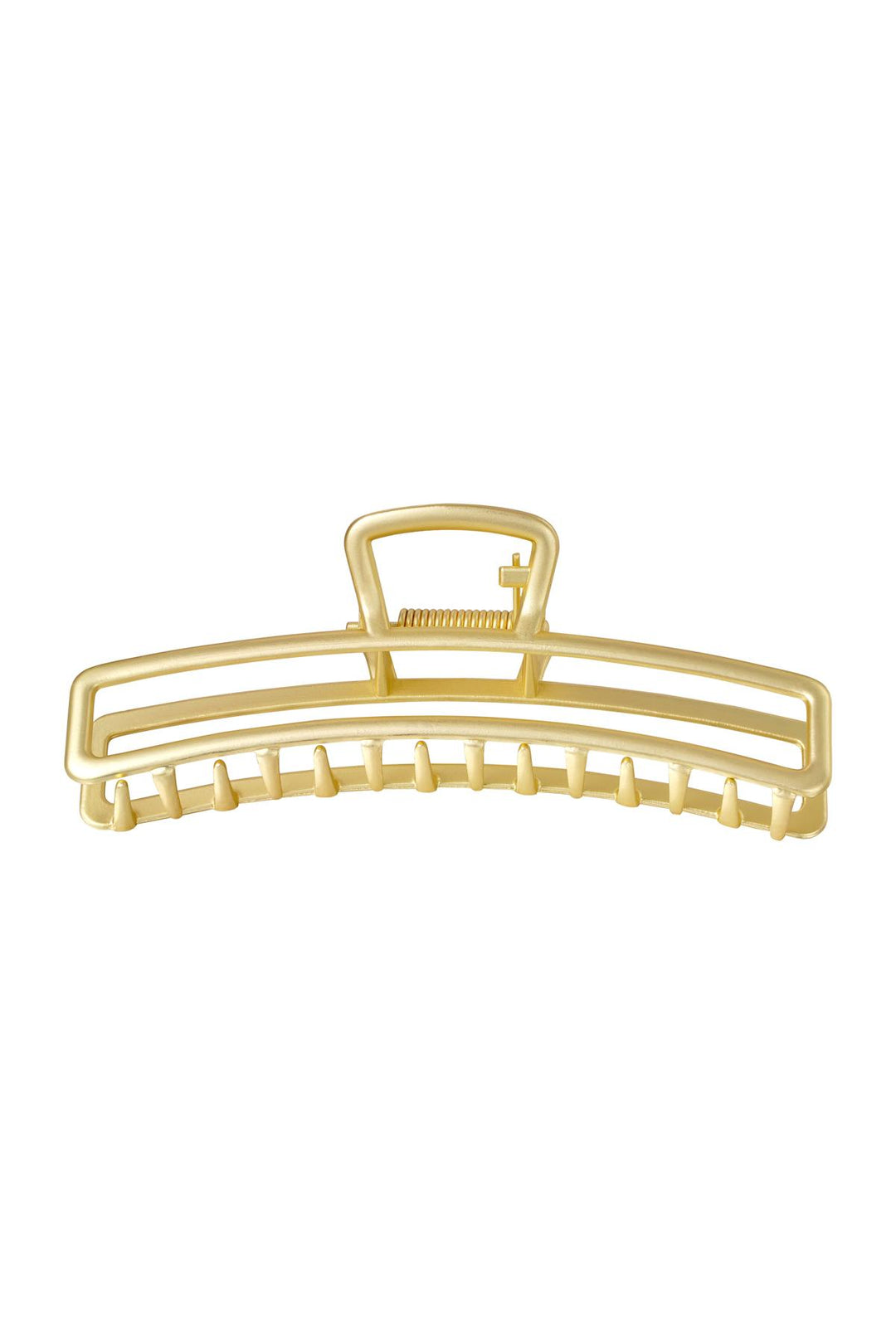 Grote metalen haarclip in Goud kleurkleur Vintage Goud kleur Metaal