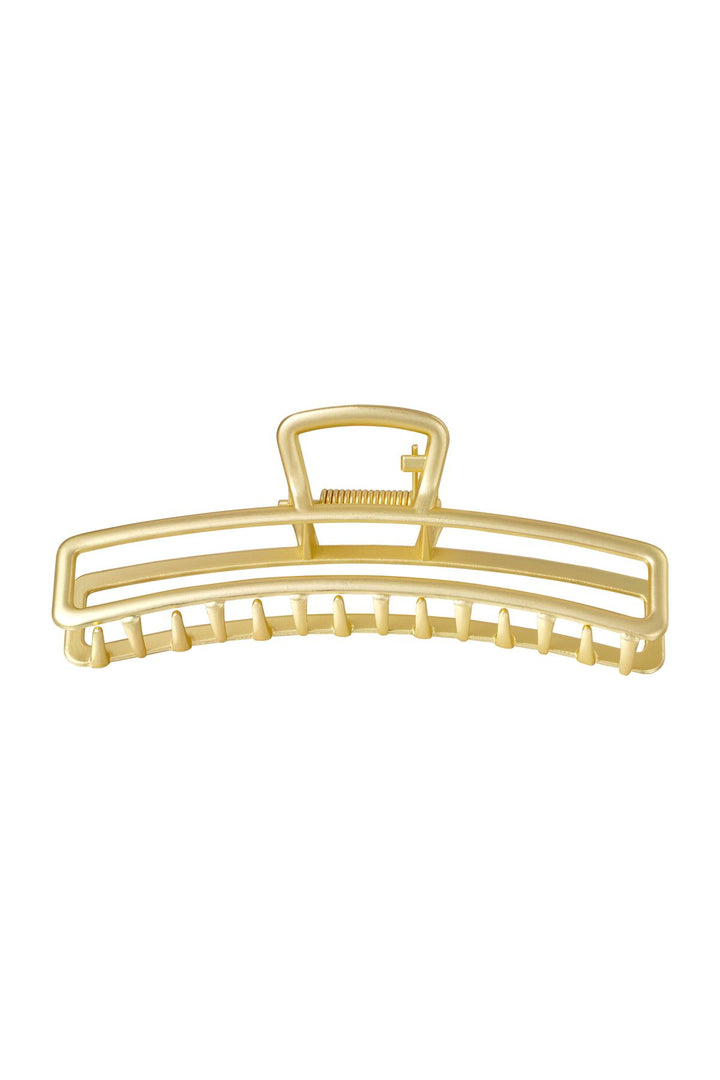 Grote metalen haarclip in Goud kleurkleur Vintage Goud kleur Metaal