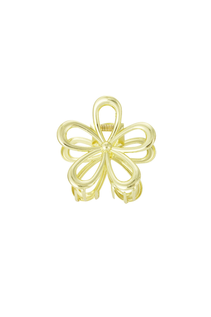 hair clip flower power