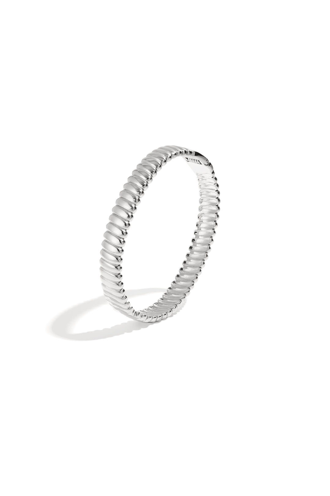 Chunky gestreepte bangle