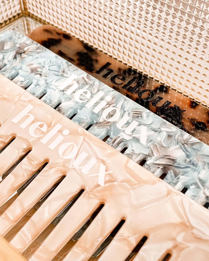 Helioux Liv Haarkam – Brede tanden voor klitvrij, gezond haar