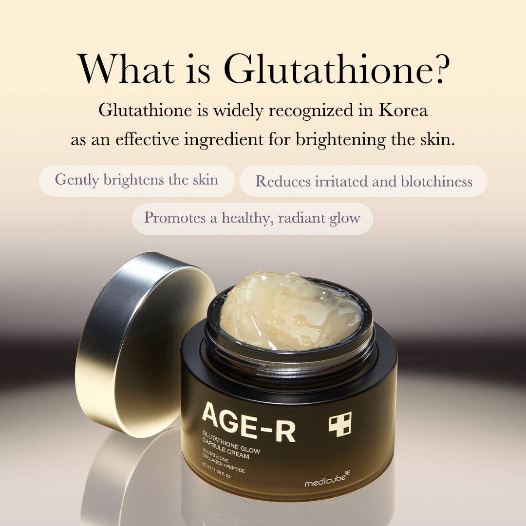 Medicube AGE-R Glutathione Glow Capsule Crème, 50ml