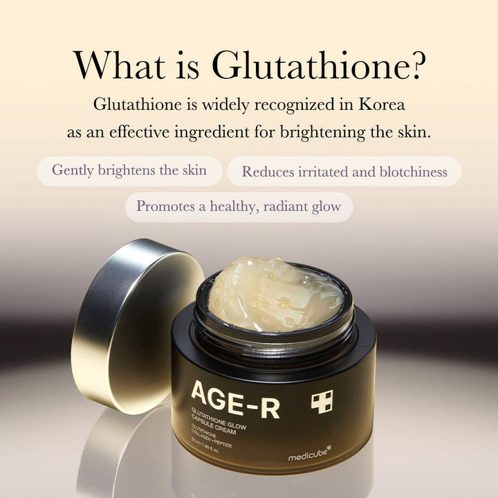 Medicube AGE-R Glutathione Glow Capsule Crème, 50ml