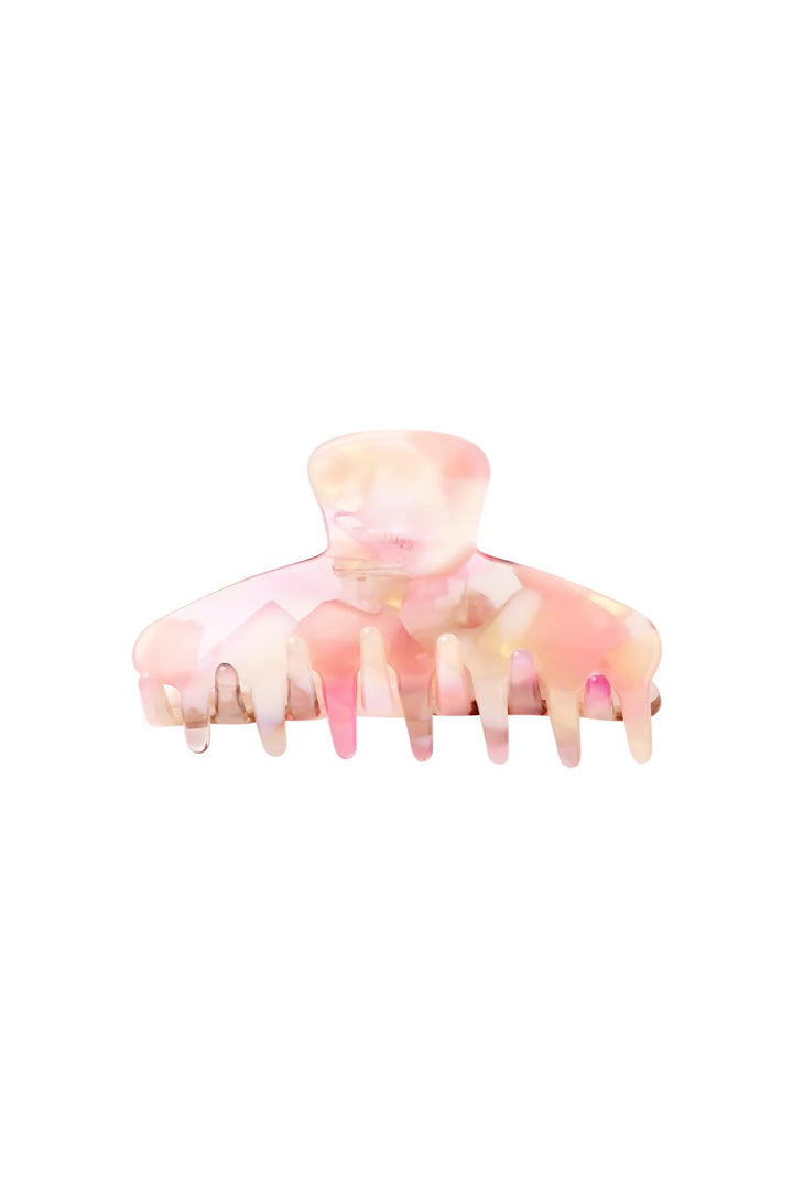 Hair Clip Spotted Blue Sheet Material