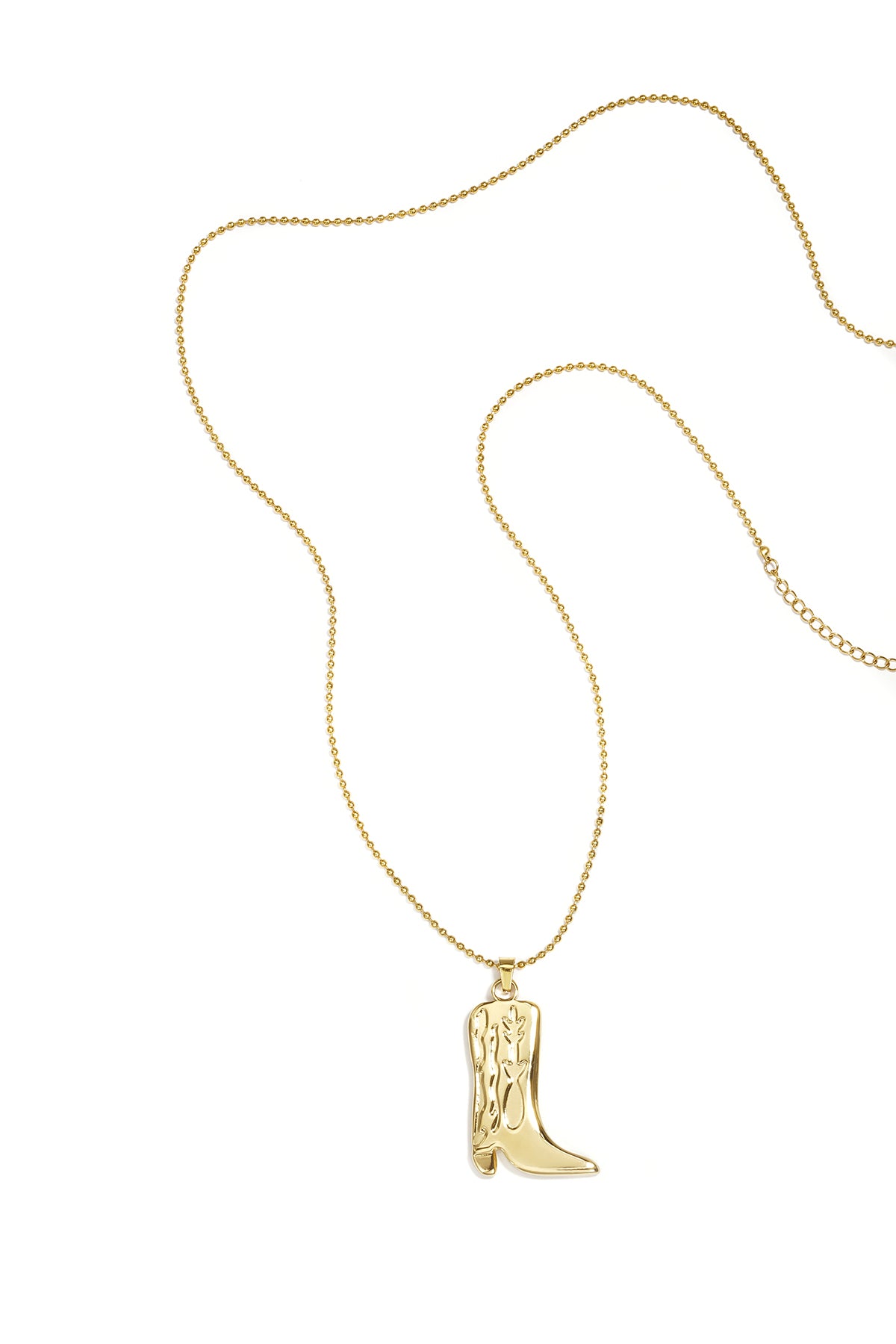 Lange ketting met cowboylaars