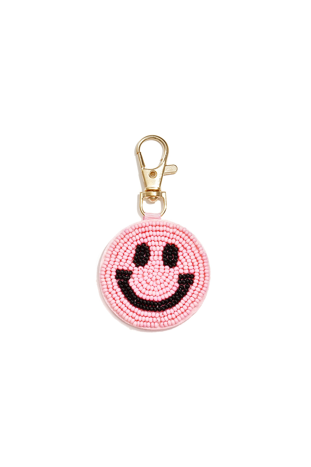Tasbedeltjes met een lachend gezichtje, casual glazen accessoires voor dagelijks gebruik.