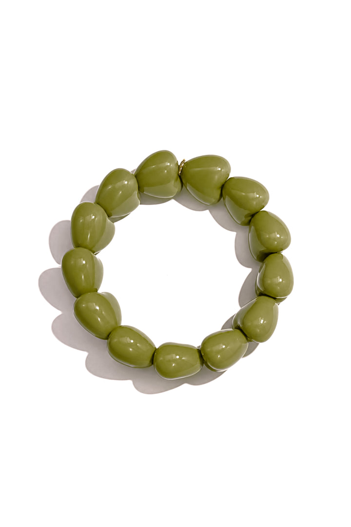 Armbandje met 13 kleine hartjes