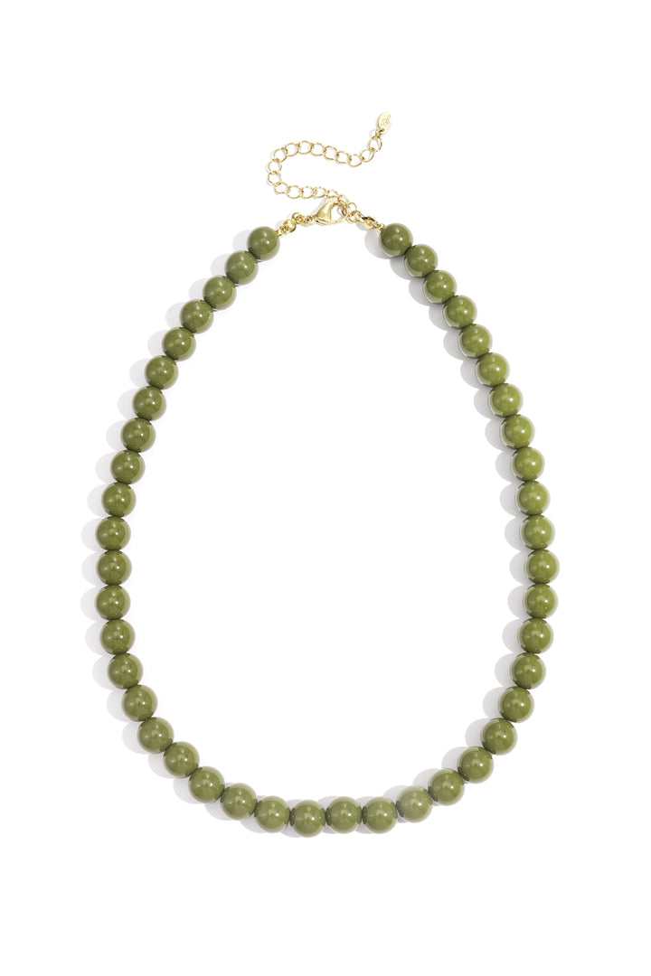 Ketting met medium kralen-10mm