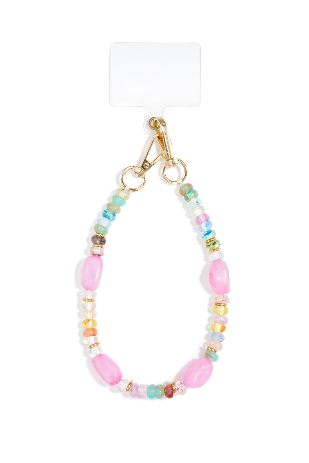 Telefoonketting met kralen, eenvoudige acryl accessoires voor dagelijks gebruik