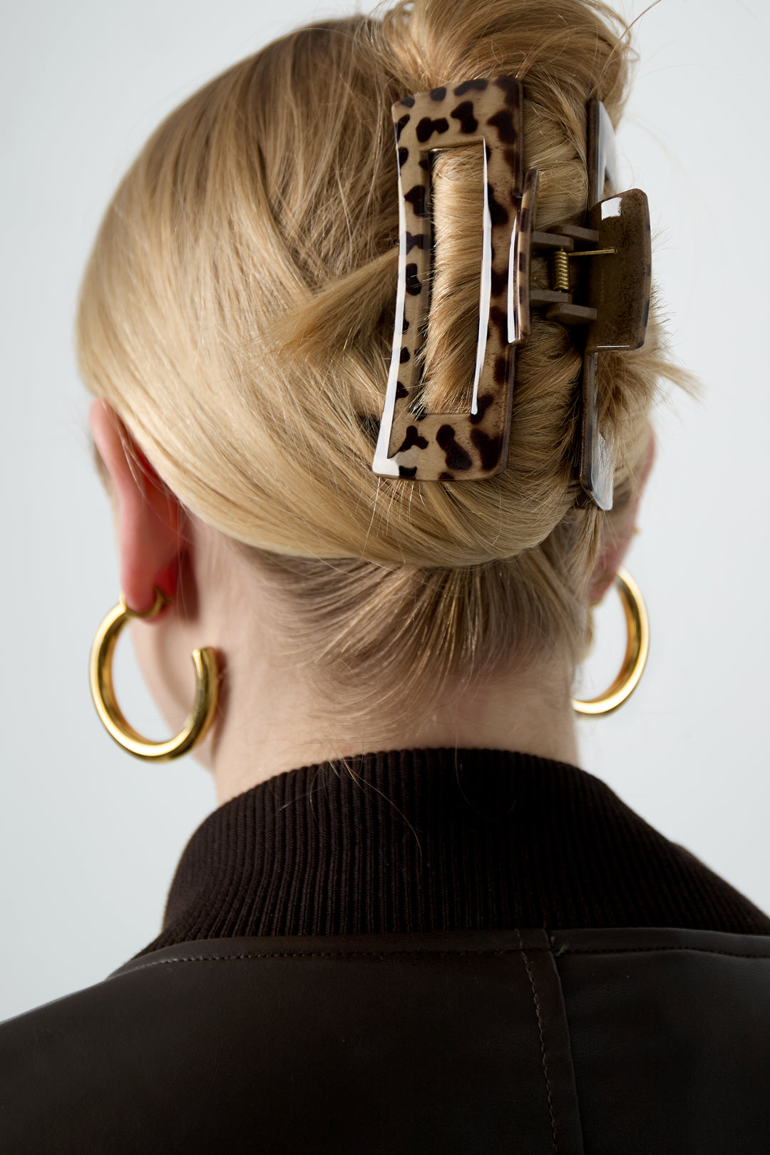 Hair Clips Leopard Print Daily Plastic Daily Accessories