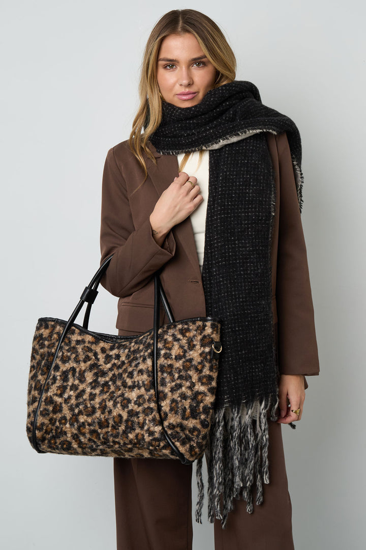 Tote Bags Luipaardprint Casual Katoen Dagelijkse Accessoires
