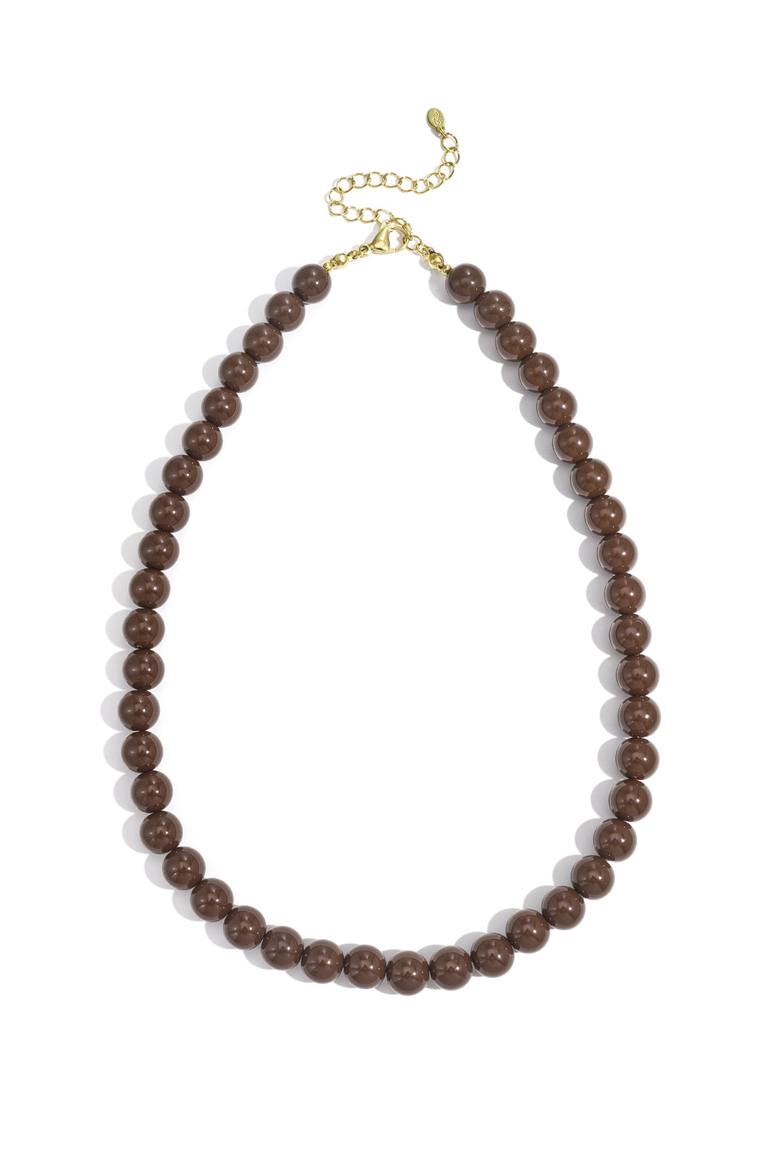 Ketting met medium kralen-10mm