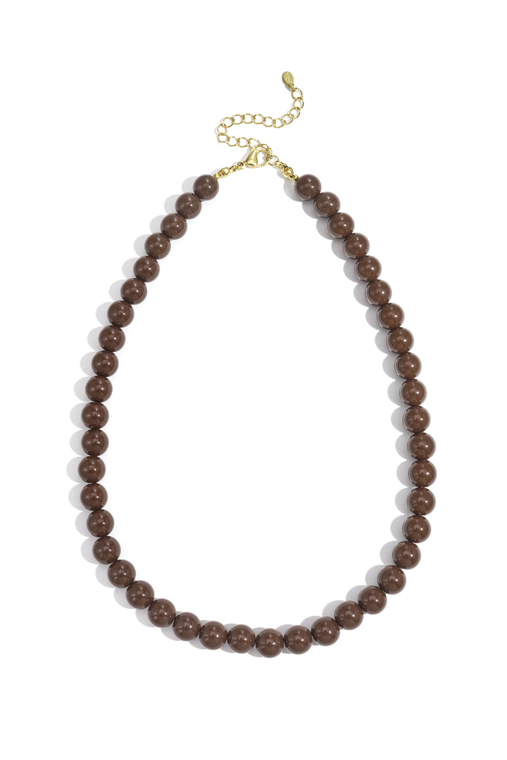 Ketting met medium kralen-10mm
