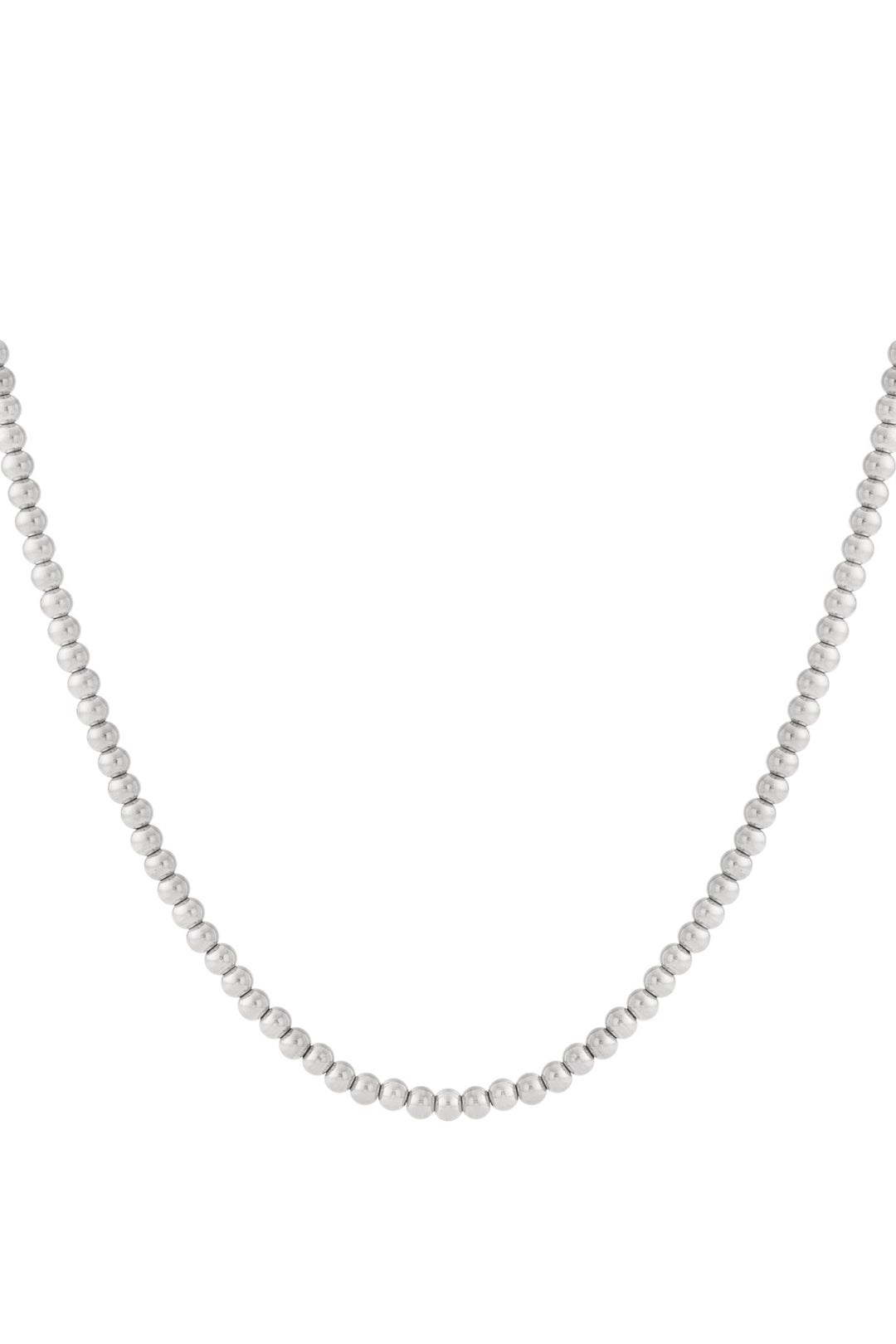 Ketting van massieve kralen - 6 mm