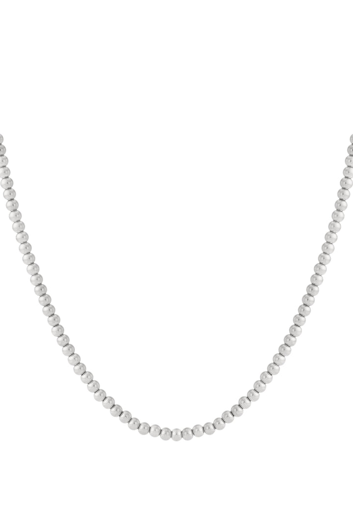 Ketting van massieve kralen - 6 mm